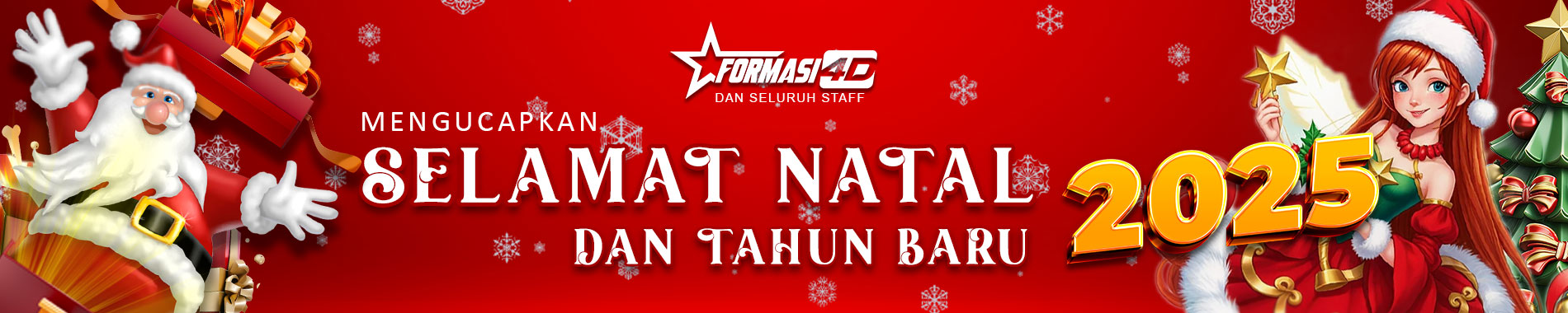 Formasi4D Dan Seluruh Staff Mengucapkan Selamat Natal Dan Tahun Baru 2025